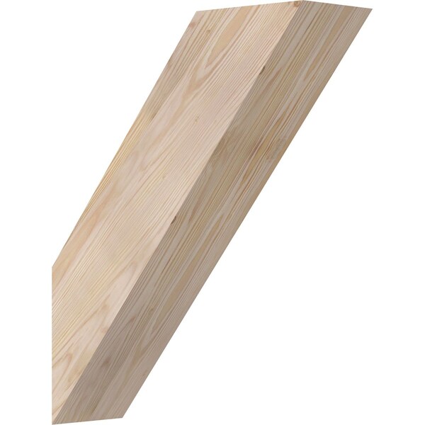 Ekena Millwork 5 1/2"W x 18"D x 22"H Traditional Smooth Knee Brace, Douglas Fir BRC06X18X22TRA00SDF - main